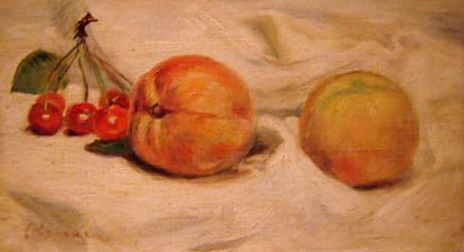 Pierre-Auguste Renoir Peches et cerises